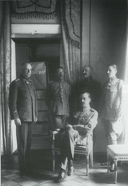Mannerheim and assistants